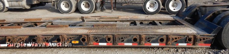 image for item GJ9160 1998 Fontaine TA50H low boy equipment trailer