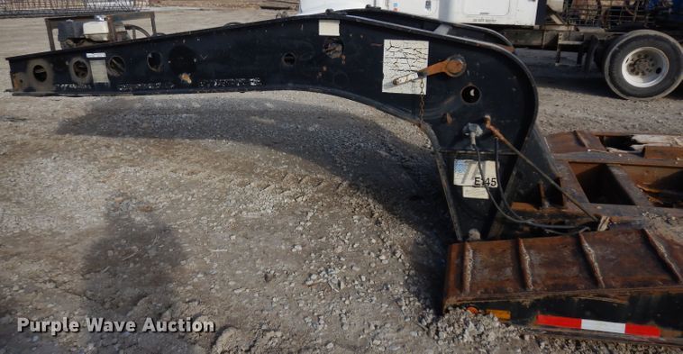 image for item GJ9160 1998 Fontaine TA50H low boy equipment trailer