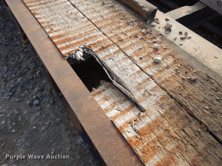 image for item GJ9160 1998 Fontaine TA50H low boy equipment trailer