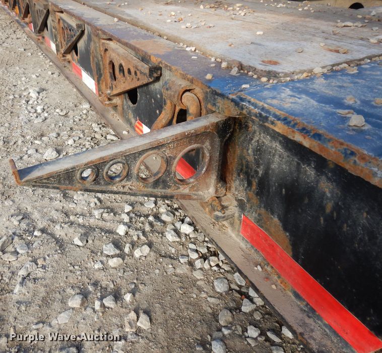 image for item GJ9160 1998 Fontaine TA50H low boy equipment trailer