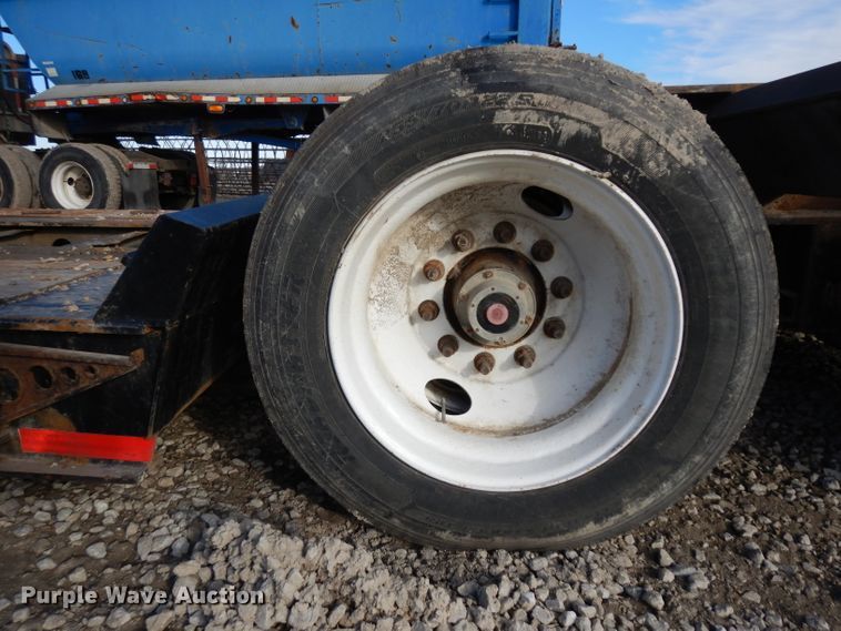 image for item GJ9160 1998 Fontaine TA50H low boy equipment trailer