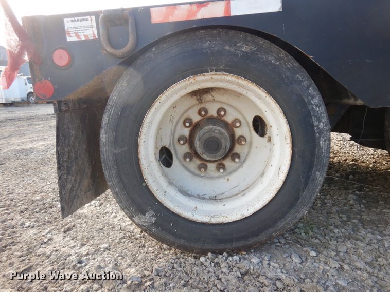 image for item GJ9160 1998 Fontaine TA50H low boy equipment trailer