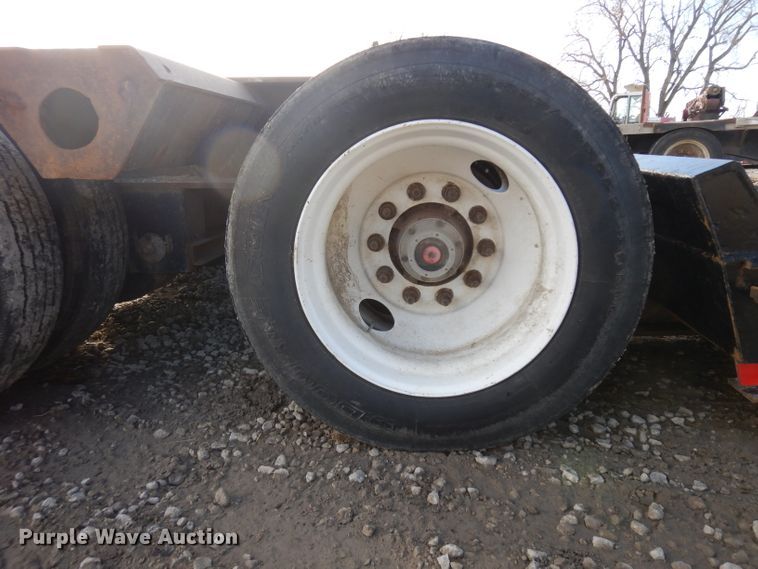 image for item GJ9160 1998 Fontaine TA50H low boy equipment trailer