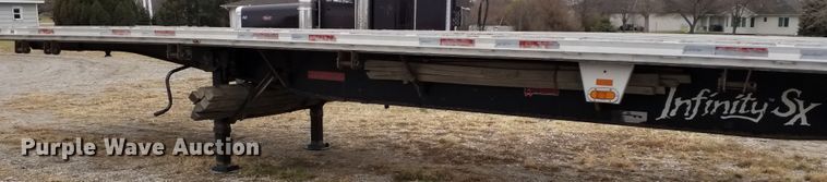 image for item GJ9163 2008 Fontaine flatbed trailer