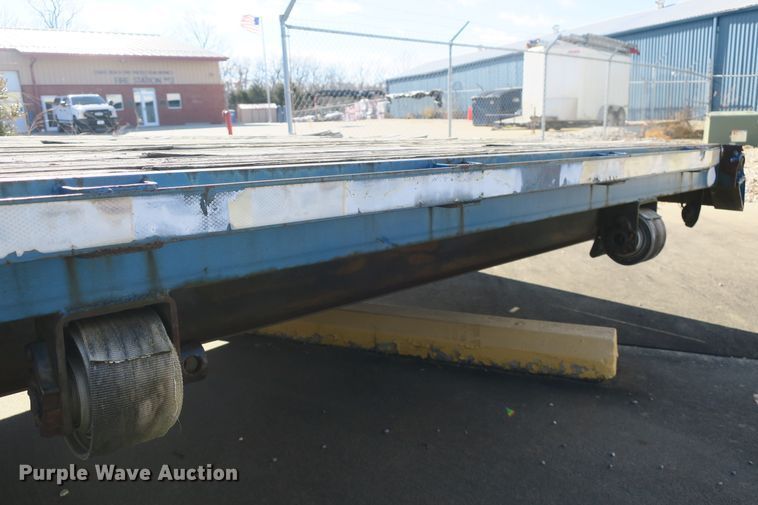 image for item DB10101 1999 shop built flatbed trailer