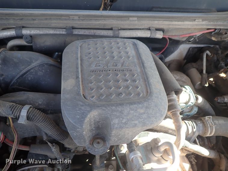 image for item DC3420 2008 Chevrolet Silverado 3500HD Ext. Cab flatbed pickup truck