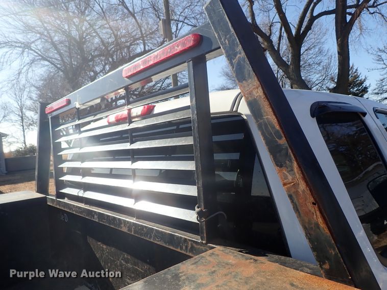 image for item DC3420 2008 Chevrolet Silverado 3500HD Ext. Cab flatbed pickup truck