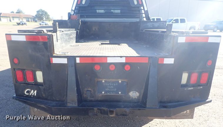image for item DC3426 2011 Dodge Ram 3500 Crew Cab flatbed pickup truck