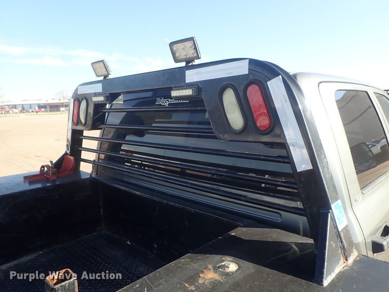 image for item DC3426 2011 Dodge Ram 3500 Crew Cab flatbed pickup truck