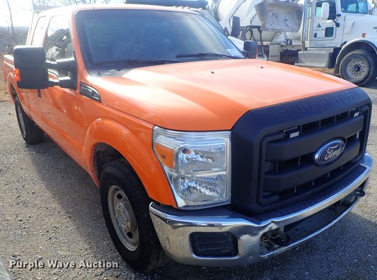 image for item DC3431 2014 Ford F250 Super Duty SuperCab pickup truck