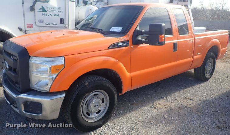 image for item DC3431 2014 Ford F250 Super Duty SuperCab pickup truck