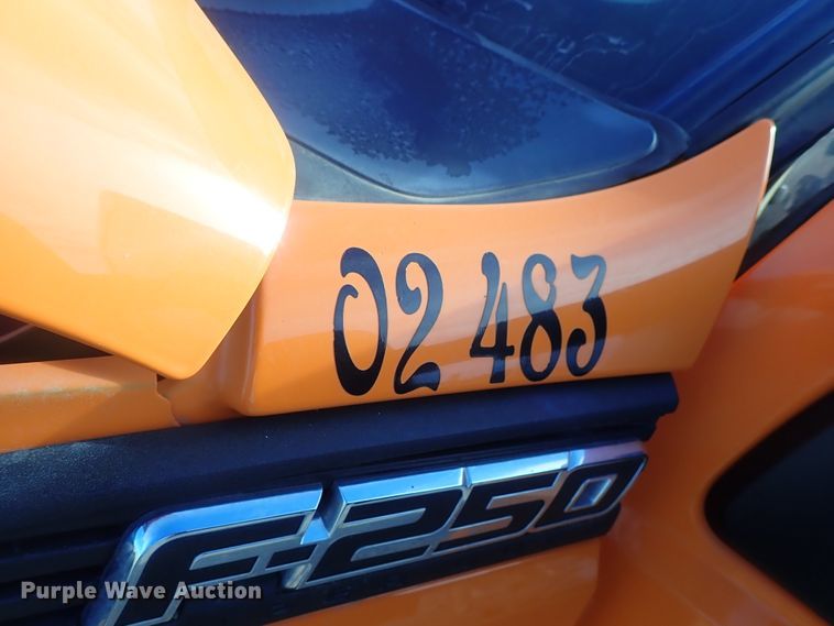 image for item DC3431 2014 Ford F250 Super Duty SuperCab pickup truck