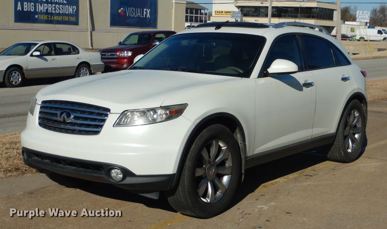 image for item DE4069 2004 Infiniti FX35 SUV