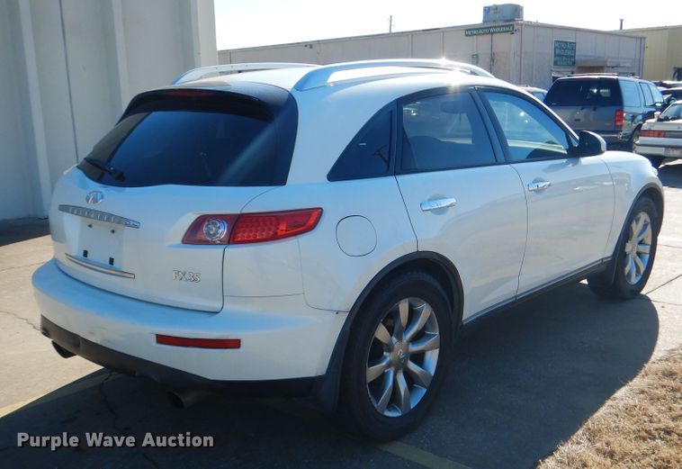 image for item DE4069 2004 Infiniti FX35 SUV