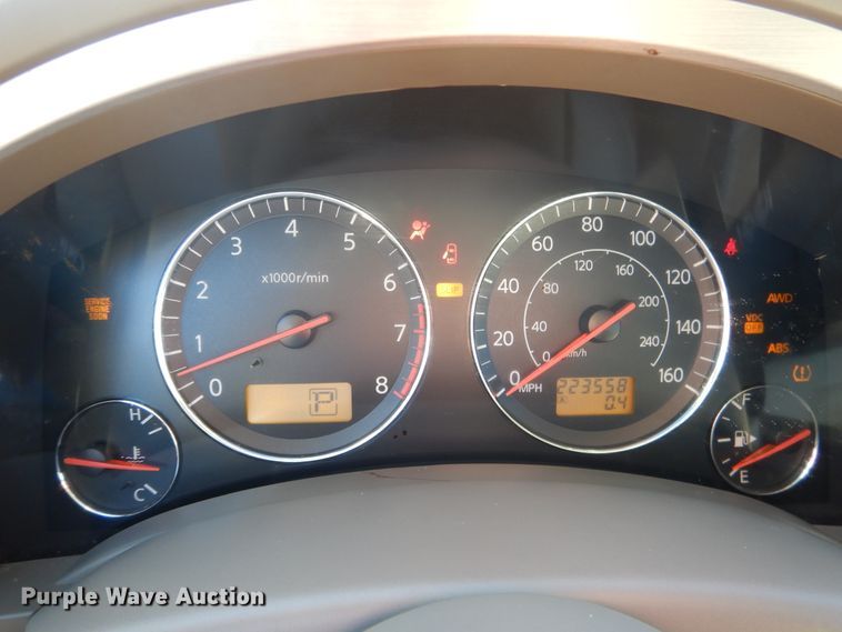 image for item DE4069 2004 Infiniti FX35 SUV