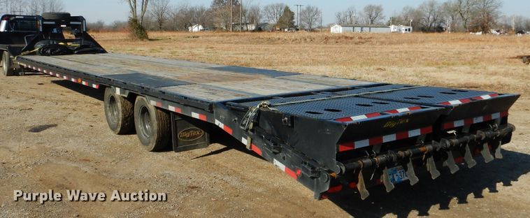 image for item DE4080 2018 Big Tex 25GNHD35+5 equipment trailer