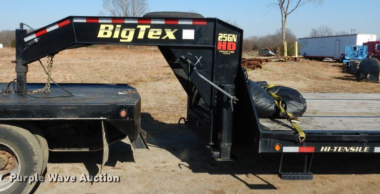 image for item DE4080 2018 Big Tex 25GNHD35+5 equipment trailer