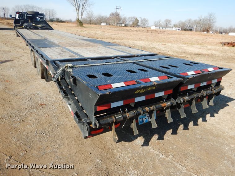 image for item DE4080 2018 Big Tex 25GNHD35+5 equipment trailer