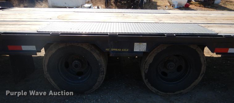 image for item DE4080 2018 Big Tex 25GNHD35+5 equipment trailer