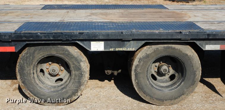 image for item DE4080 2018 Big Tex 25GNHD35+5 equipment trailer