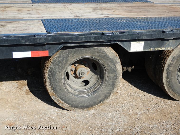 image for item DE4080 2018 Big Tex 25GNHD35+5 equipment trailer