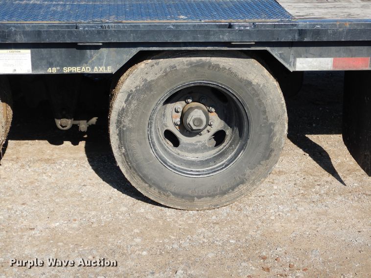 image for item DE4080 2018 Big Tex 25GNHD35+5 equipment trailer