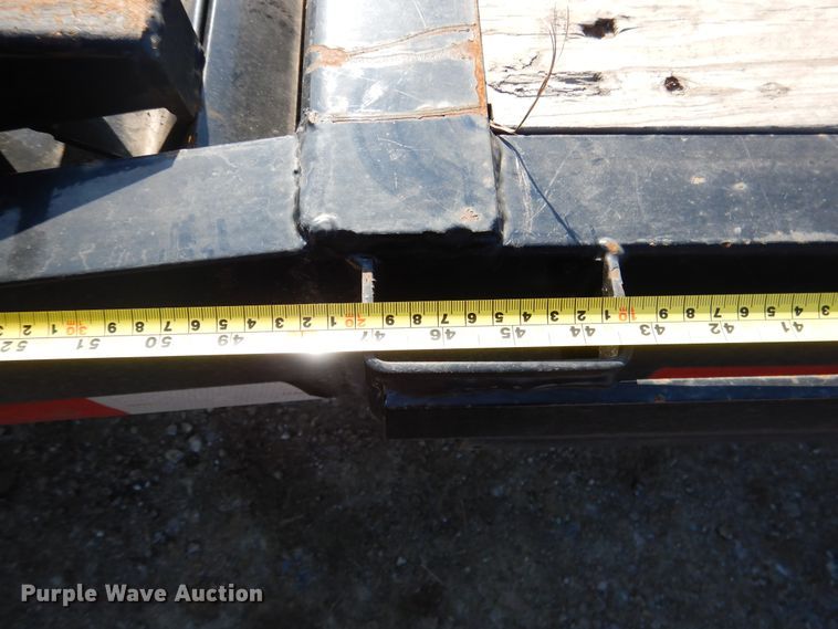 image for item DE4080 2018 Big Tex 25GNHD35+5 equipment trailer