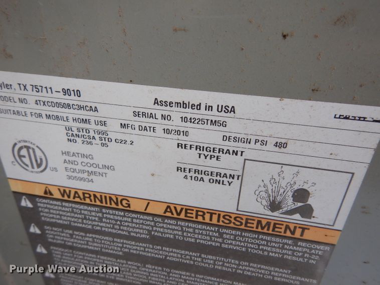 image for item DE4168 (2) HVAC units