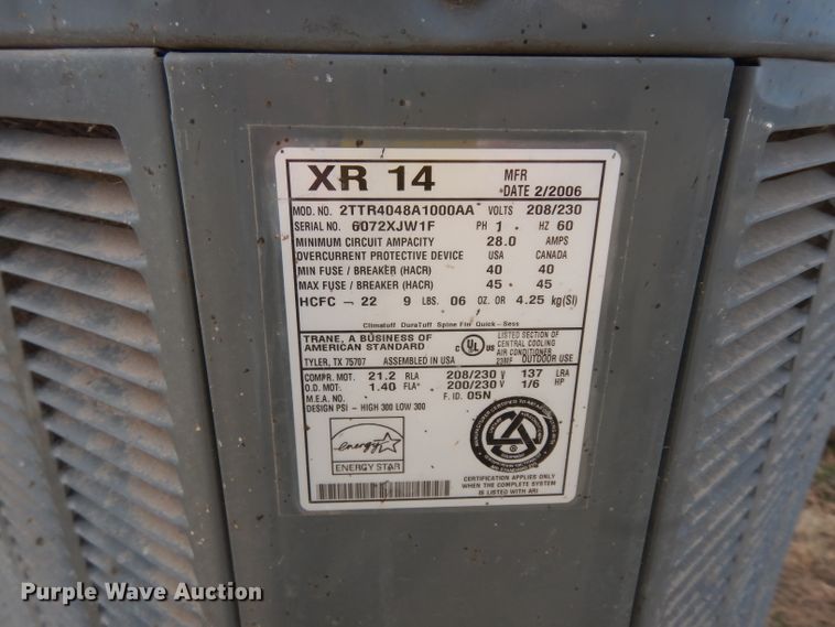 image for item DE4168 (2) HVAC units