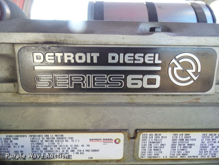 image for item DF0822 1999 Pierce ladder fire truck