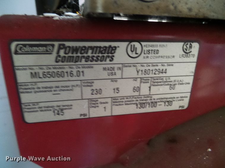 image for item DG5529 Magna Force ML6506016 air compressor