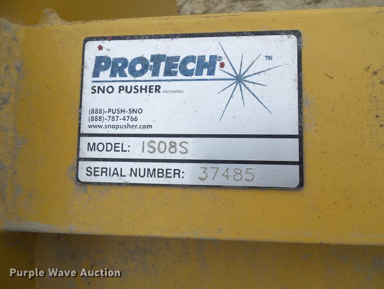 image for item DG5535 Pro Tech IS08S Sno Pusher plow