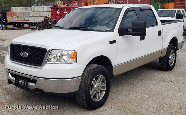 image for item DG7693 2007 Ford F150 SuperCrew pickup truck