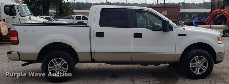 image for item DG7693 2007 Ford F150 SuperCrew pickup truck