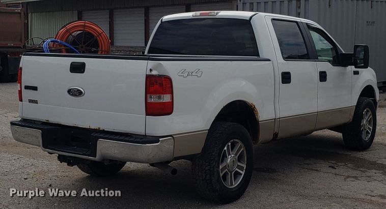 image for item DG7693 2007 Ford F150 SuperCrew pickup truck