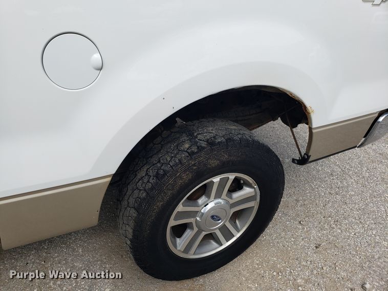 image for item DG7693 2007 Ford F150 SuperCrew pickup truck