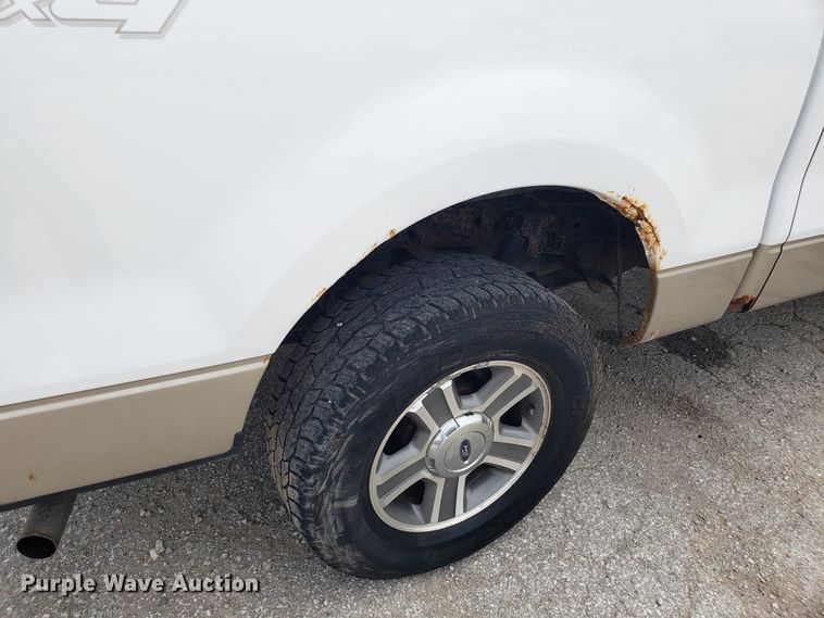 image for item DG7693 2007 Ford F150 SuperCrew pickup truck