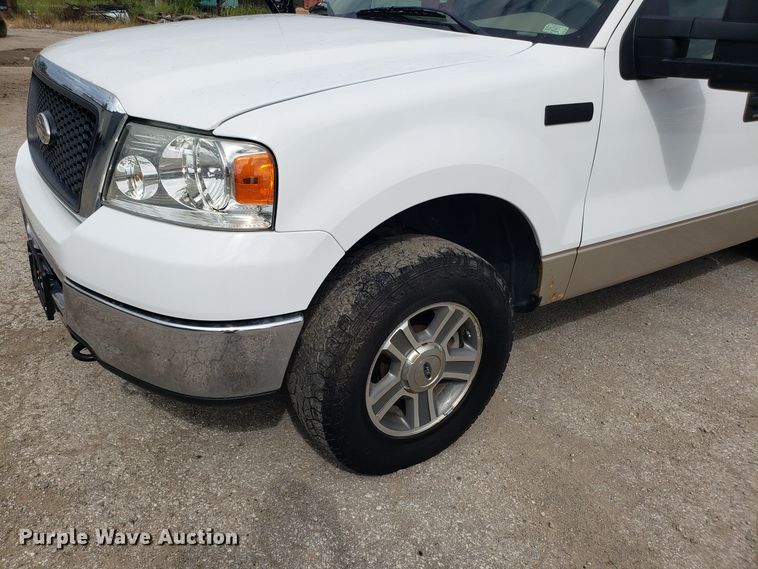 image for item DG7693 2007 Ford F150 SuperCrew pickup truck