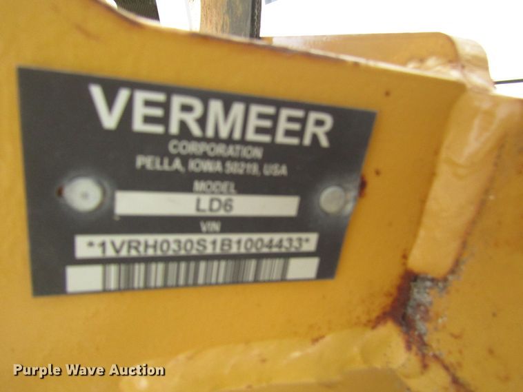 image for item DG8089 Vermeer LD6 trencher