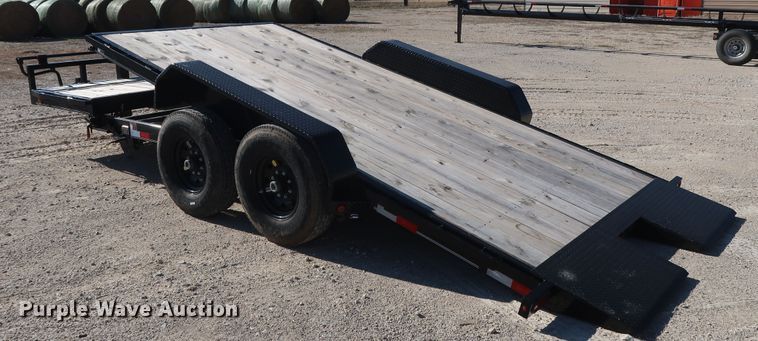 image for item DH0764 2019 Delco BT83X2027K tilt deck equipment trailer