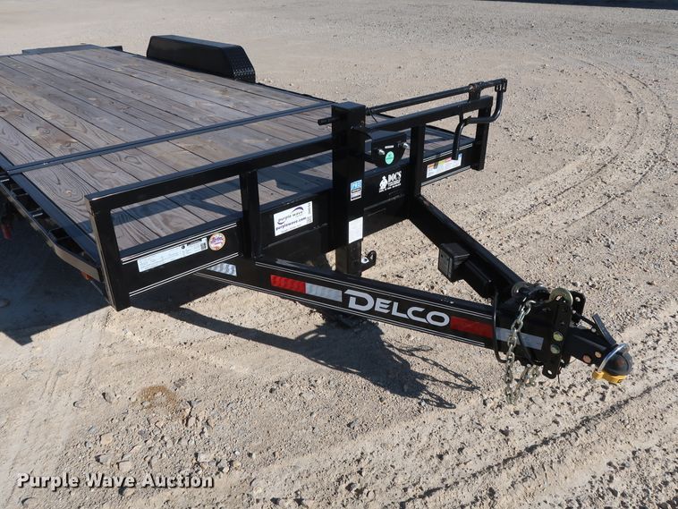 image for item DH0764 2019 Delco BT83X2027K tilt deck equipment trailer
