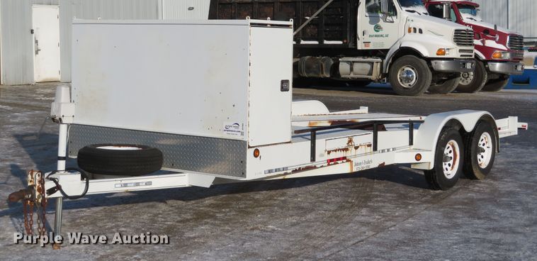 image for item DH1688 2001 Johnnys Truck & Trailers utility trailer