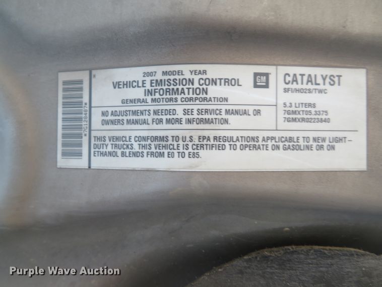 image for item DH1689 2007 Chevrolet Avalanche SE Crew Cab pickup truck