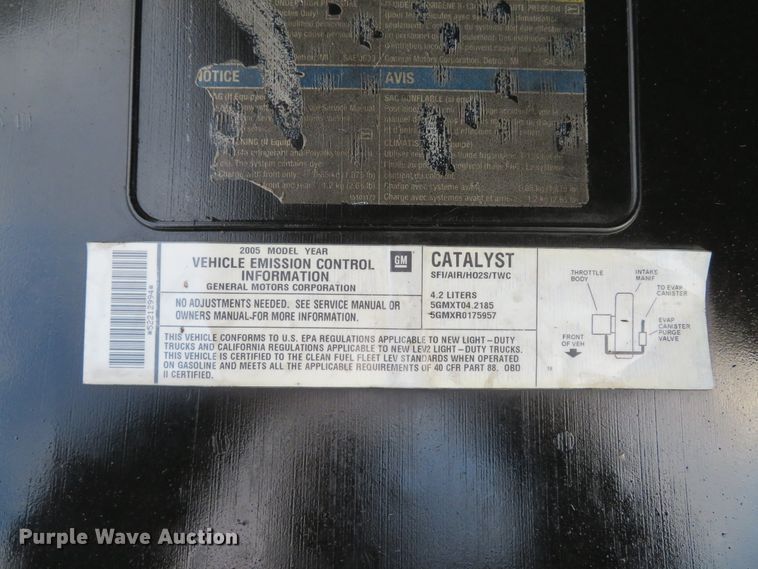 image for item DH1700 2005 Chevrolet TrailBlazer SUV