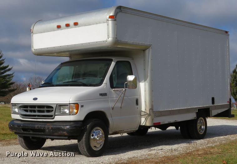 image for item DH1704 2000 Ford Econoline E350 Super Duty box truck