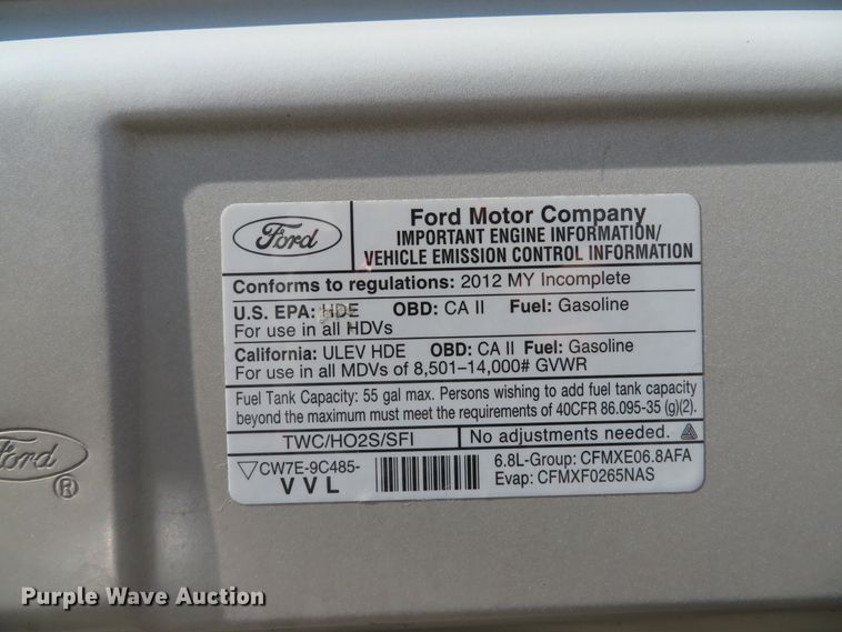 image for item DH1746 2012 Ford Econoline E350 shuttle bus