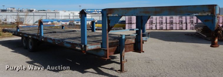 image for item DH2093 1996 Hooper equipment trailer