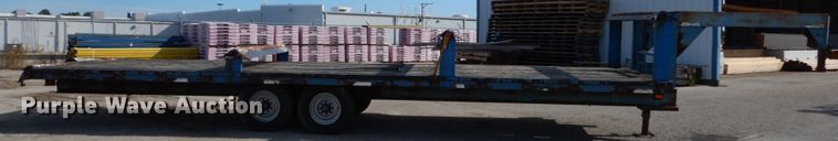 image for item DH2093 1996 Hooper equipment trailer