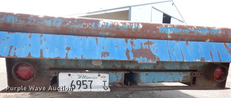 image for item DH2093 1996 Hooper equipment trailer