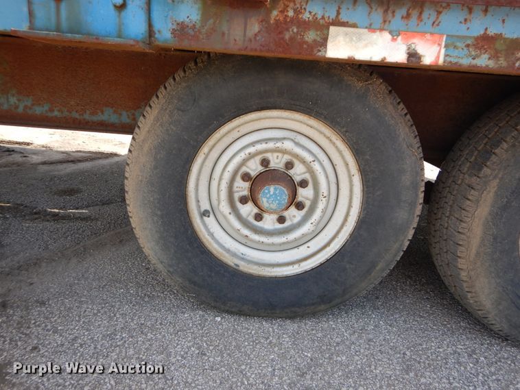 image for item DH2093 1996 Hooper equipment trailer